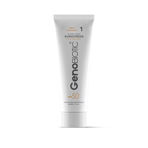 geno-sunogen-1-oily ضد آفتاب بی رنگ ژنو