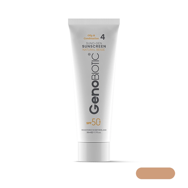 geno-sunogen-4-oily ضد آفتاب مخصوص پوستهای چرب و مختلط ژنوبایوتیک